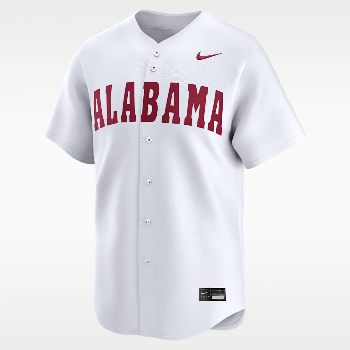 Alabama Wordmark Men's Nike College Limited Baseball Jersey