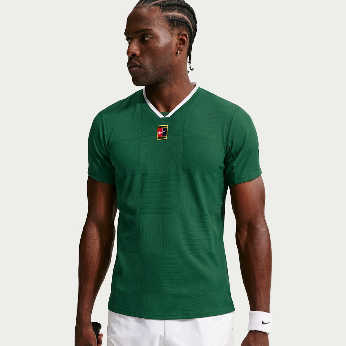 NikeCourt Slam Dri-FIT ADV-tennistrøje til mænd
