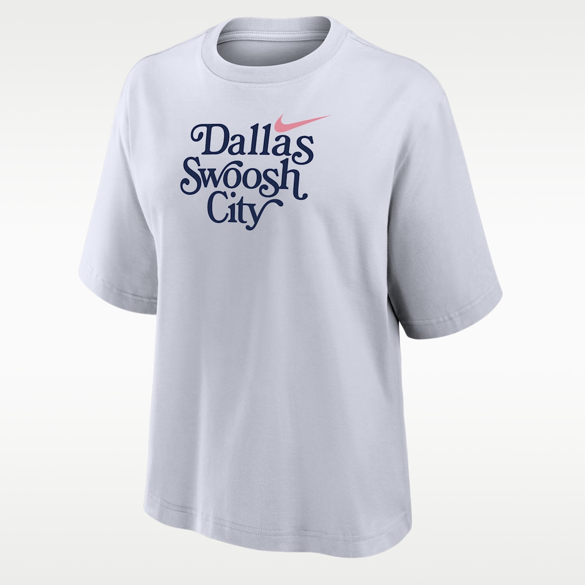 Nike Swoosh Cities Dallas Women's Short-Sleeve Boxy T-Shirt