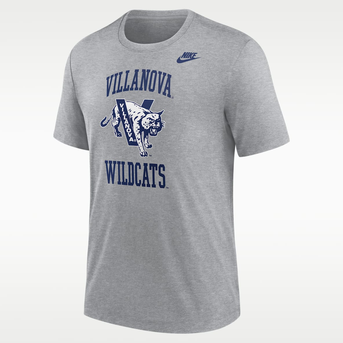 Villanova Wildcats Men's Nike Football Tri-Blend T-Shirt