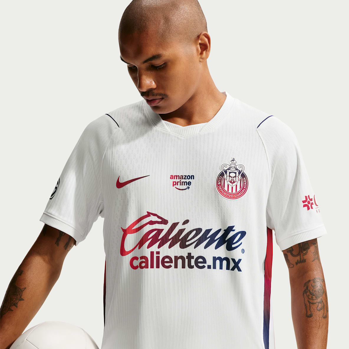 C.D. Guadalajara visitante 2026/27 Match Jersey de futbol Nike Aero-FIT Authentic para hombre