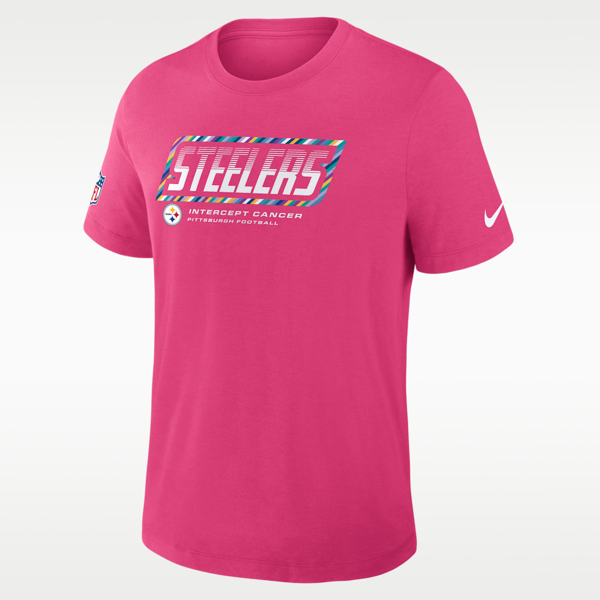 Pittsburgh Steelers Crucial Catch Sideline Men's Nike Dri-FIT NFL T-Shirt