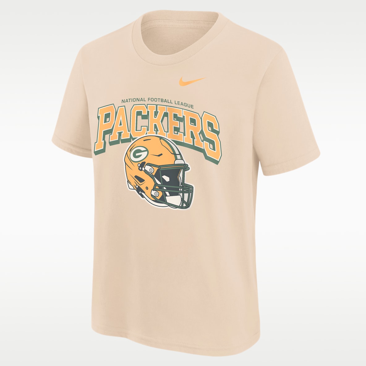Green Bay Packers Vintage Mod Easy Lane Big Kids' Nike NFL Short-Sleeve T-Shirt