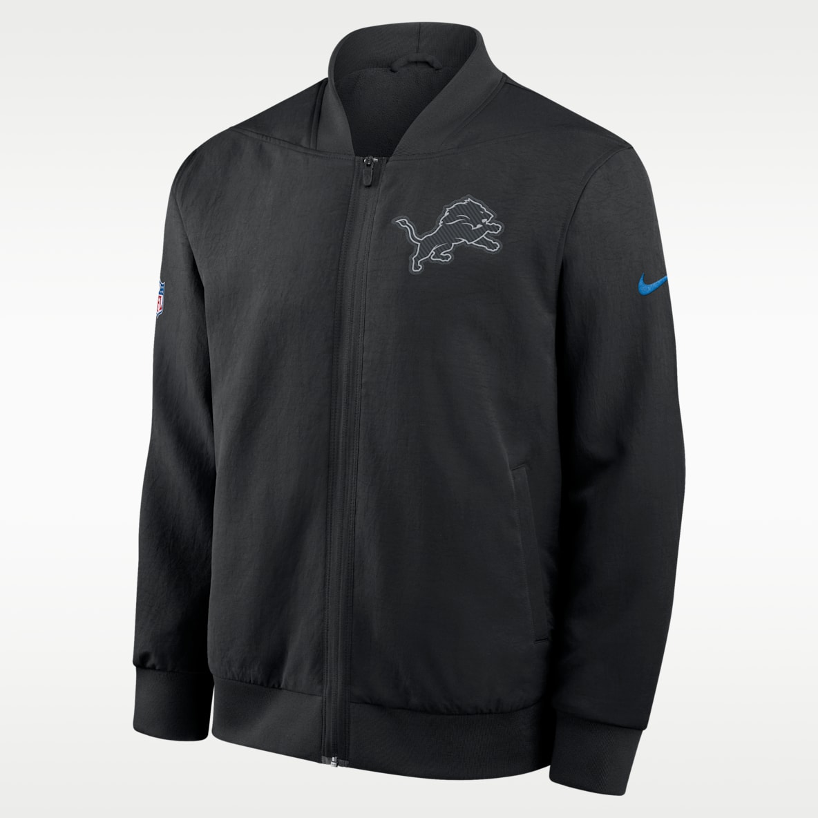 Detroit Lions Rivalries Collection Sideline Men's Nike NFL Full-Zip Bomber Jacket