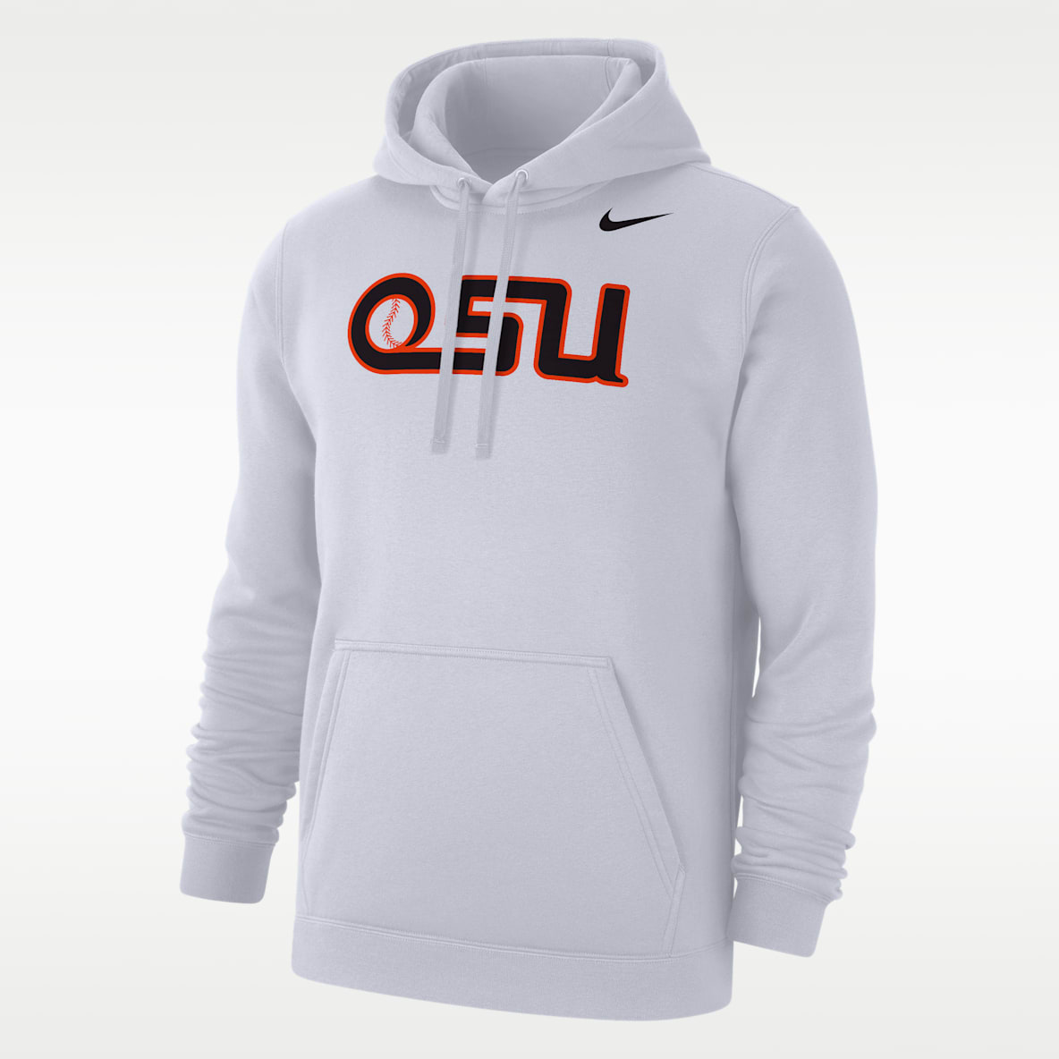 Oregon State Beavers Club Fleece Men's Nike Baseball Pullover Hoodie