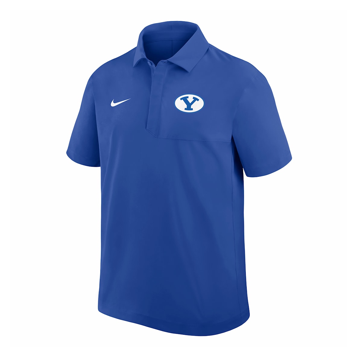 Brigham Young University Cougars Polo Nike de tejido Woven para hombre