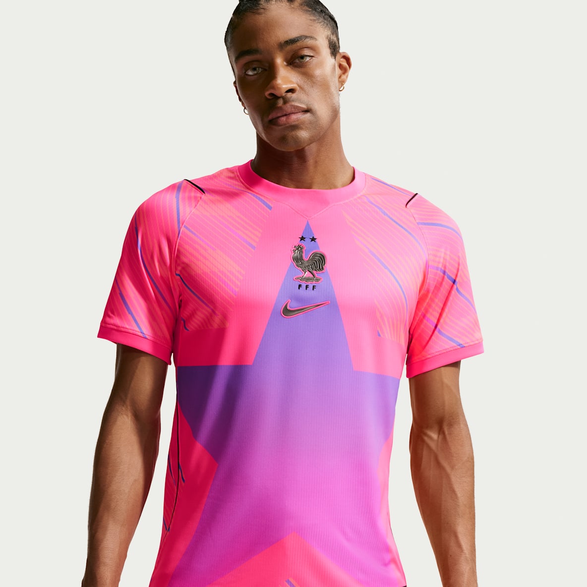 FFF 2026 Stadium Goalkeeper Men's Nike Dri-FIT Football Replica Short-Sleeve Shirt