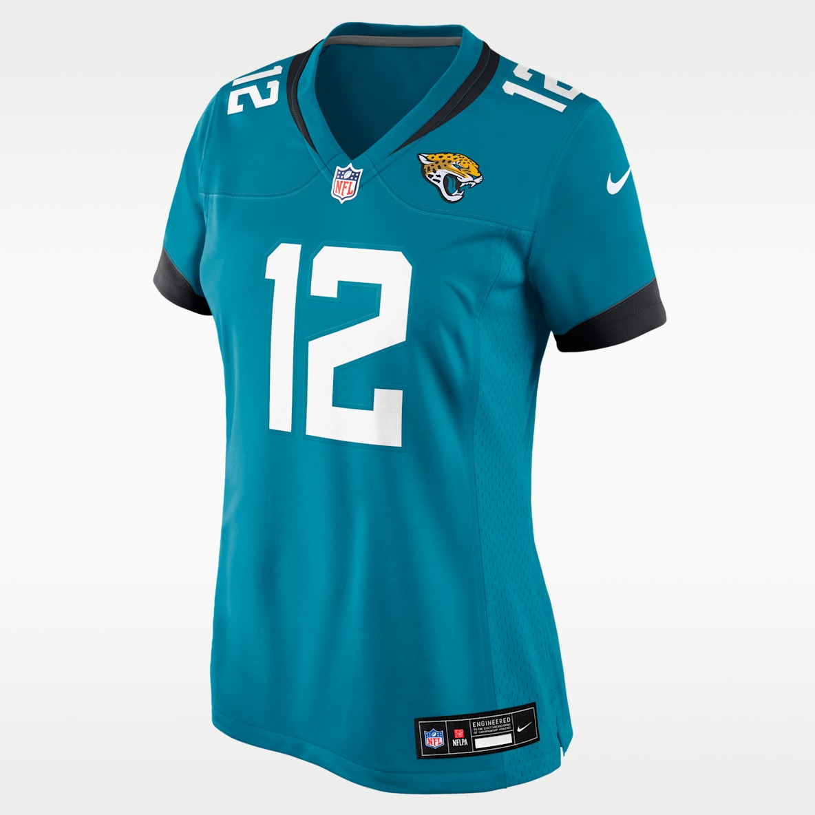 Travis Hunter Jacksonville Jaguars 2025 NFL Draft First Round Pick Women’s Nike NFL Game Jersey