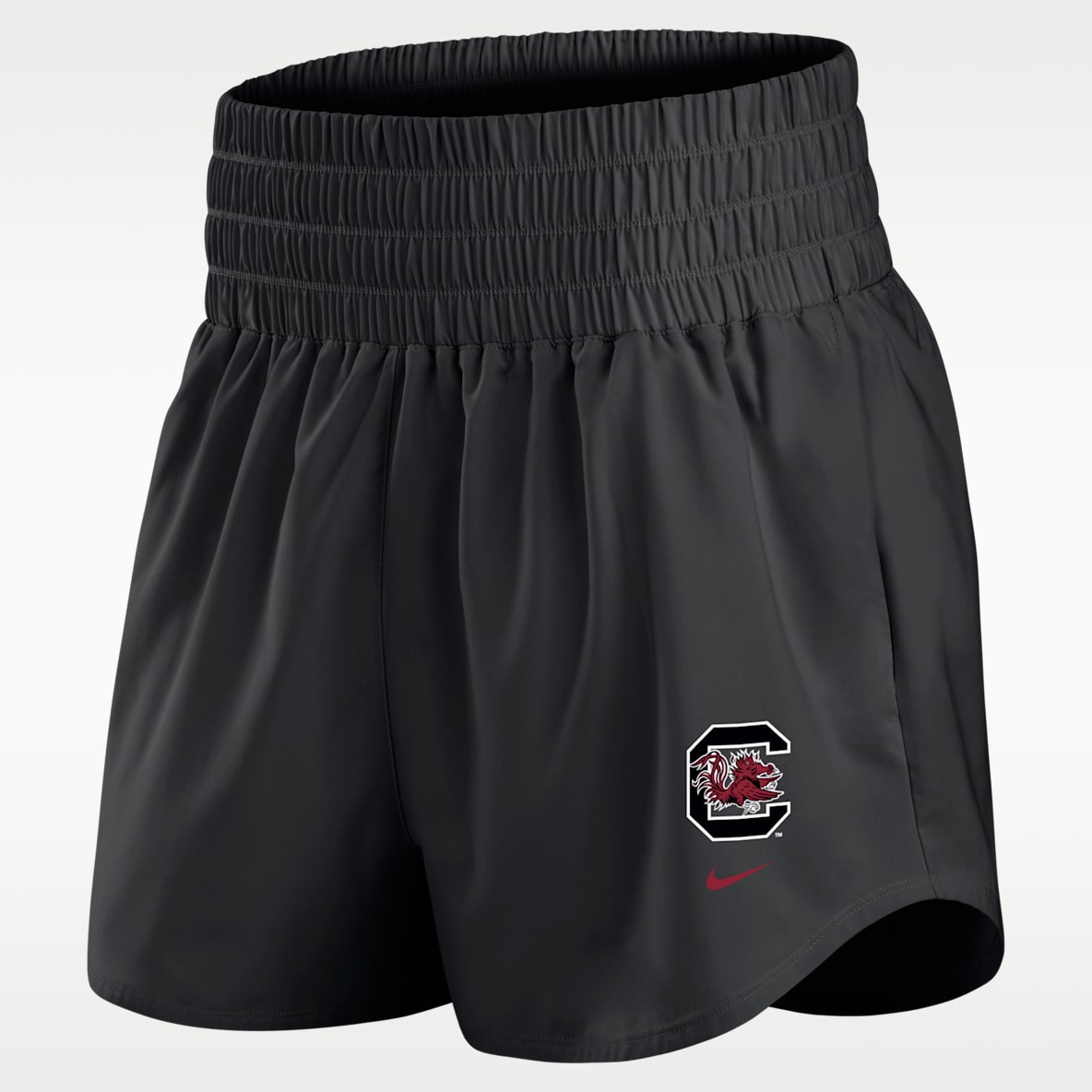 Nike College (South Carolina Gamecocks) Women's Dri-FIT Ultra High-Waisted 3" Shorts