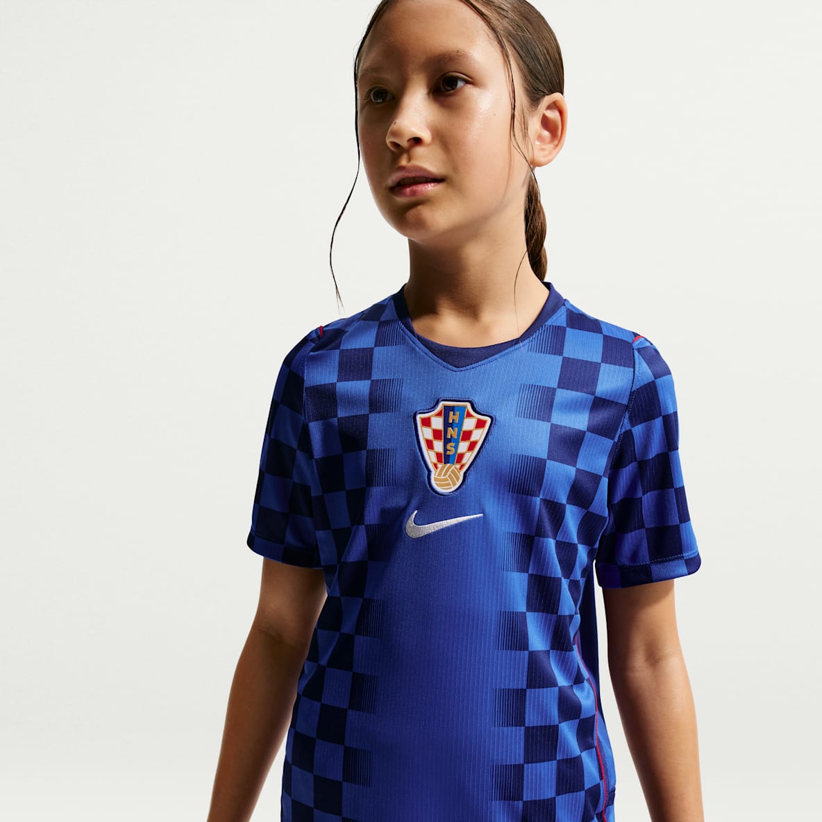 Croatia 2026/27 Older Kids' Nike Dri-FIT Football Replica Shirt
