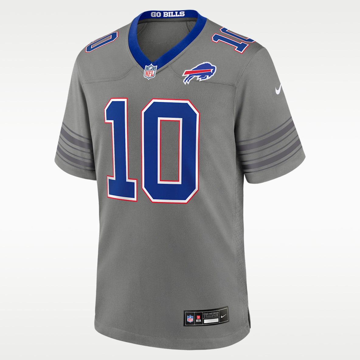 Khalil Shakir Buffalo Bills Men's Nike NFL Game Jersey
