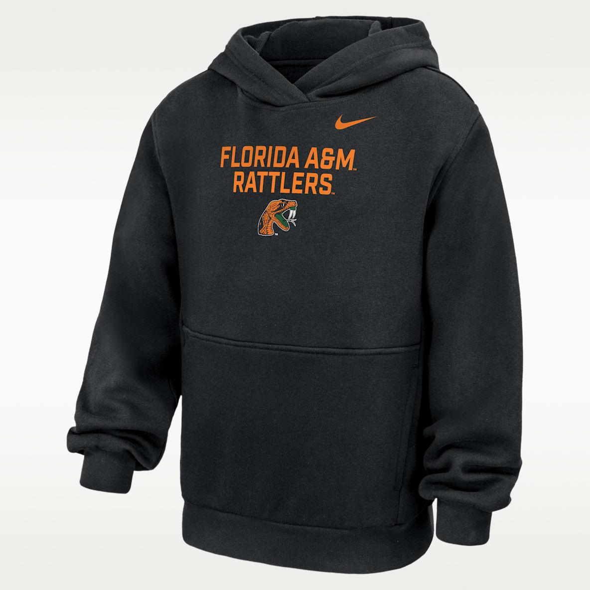 Nike College (Florida A&M University) Big Kids' Club Fleece Pullover Hoodie