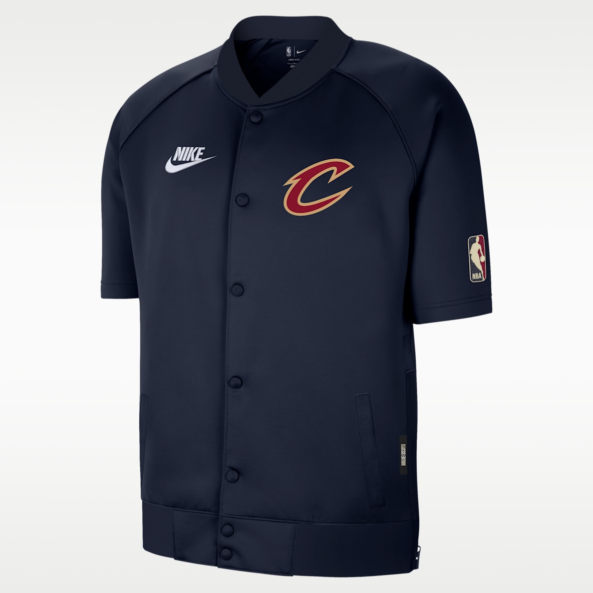 Cleveland Cavaliers Hardwood Classics Men's Nike Dri-FIT NBA Short-Sleeve Jacket