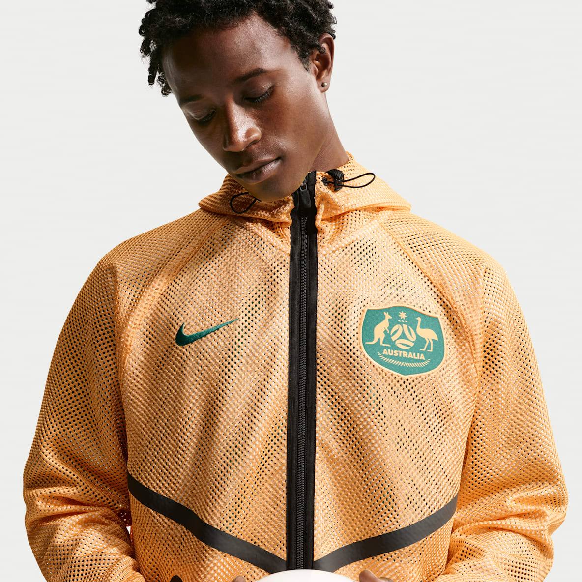 Australia Men's Nike Dri-FIT Soccer Anthem Jacket
