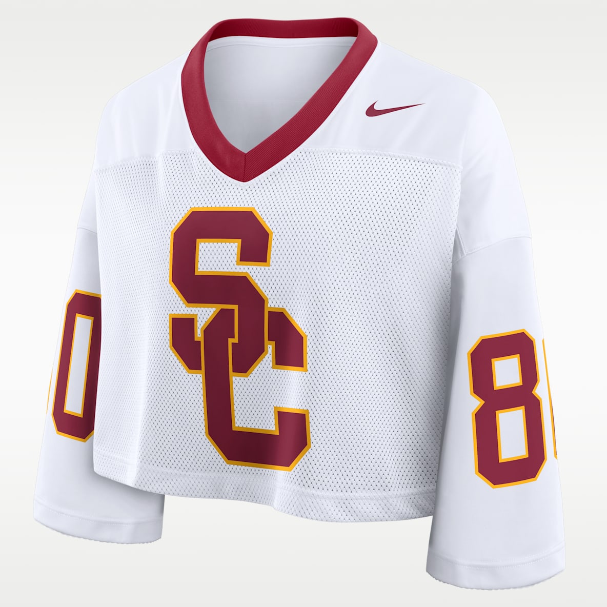 USC Logo Women's Nike Dri-FIT College Cropped Jersey