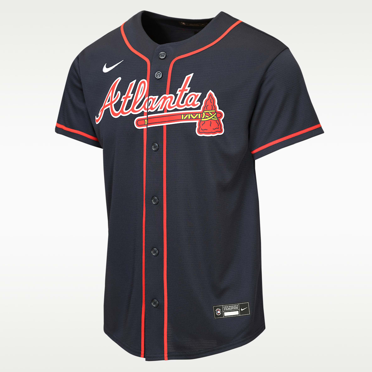 Atlanta Braves Big Kids' Nike Baseline Replica Team Jersey