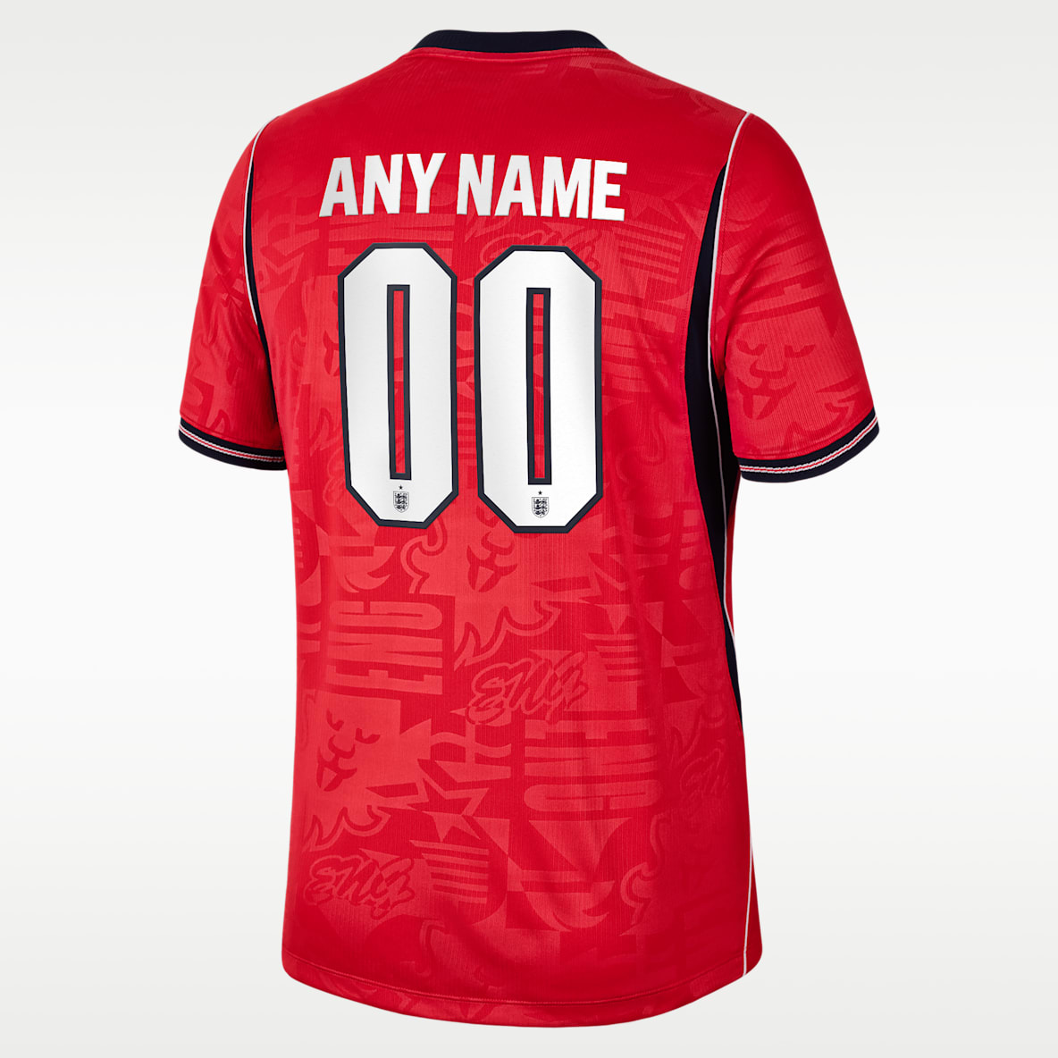 England 2026 Stadium Away Men's Nike Dri-FIT Soccer Replica Custom Jersey By You