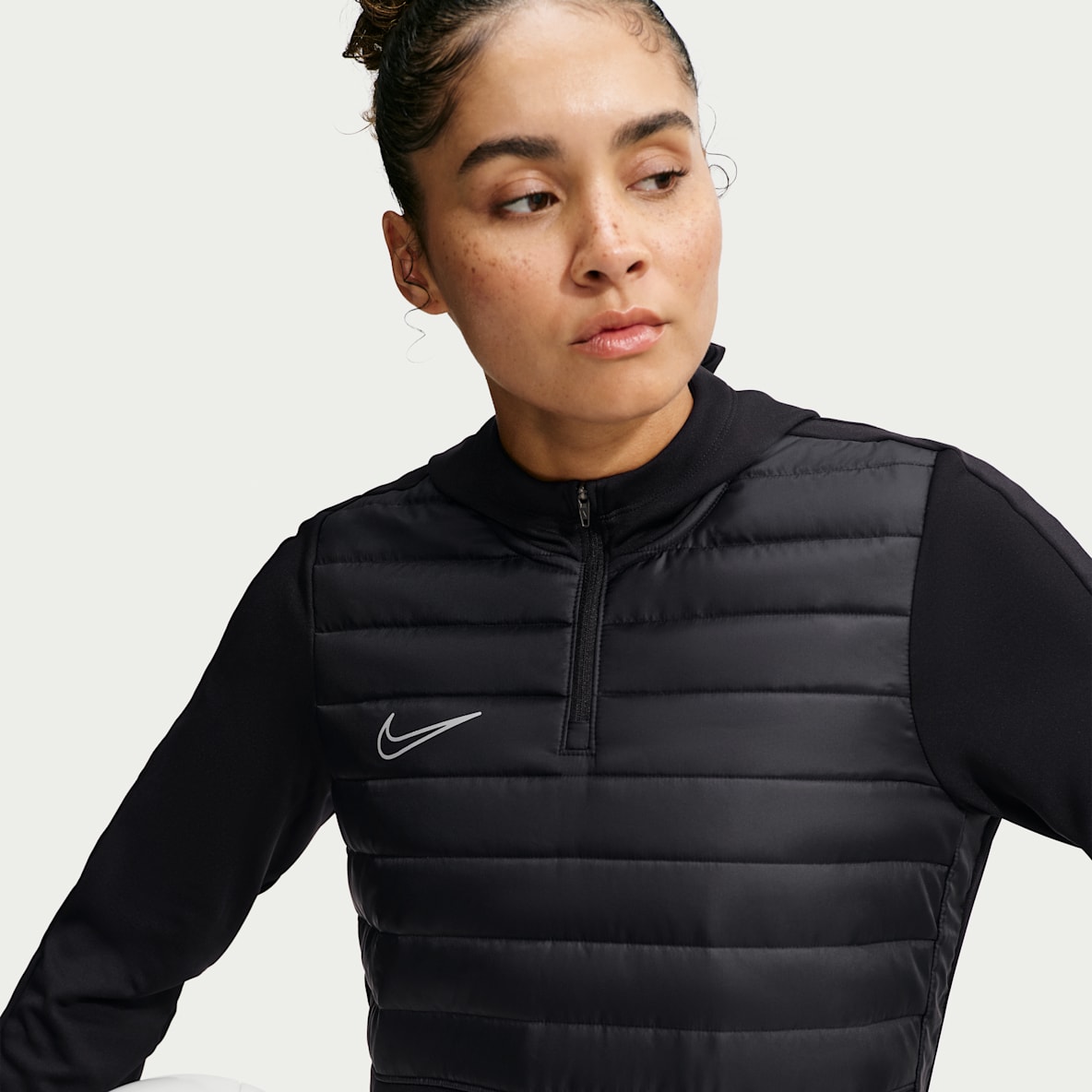 Nike Academy Winter Warrior Therma-FIT Drill-Fußballoberteil (Damen)
