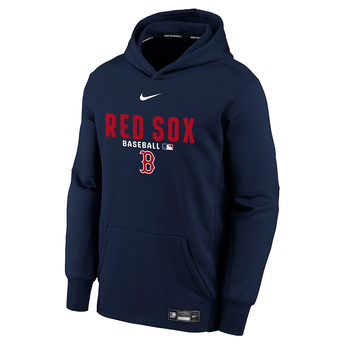 Boston Red Sox Authentic Collection Big Kid's Therma-FIT MLB Hoodie