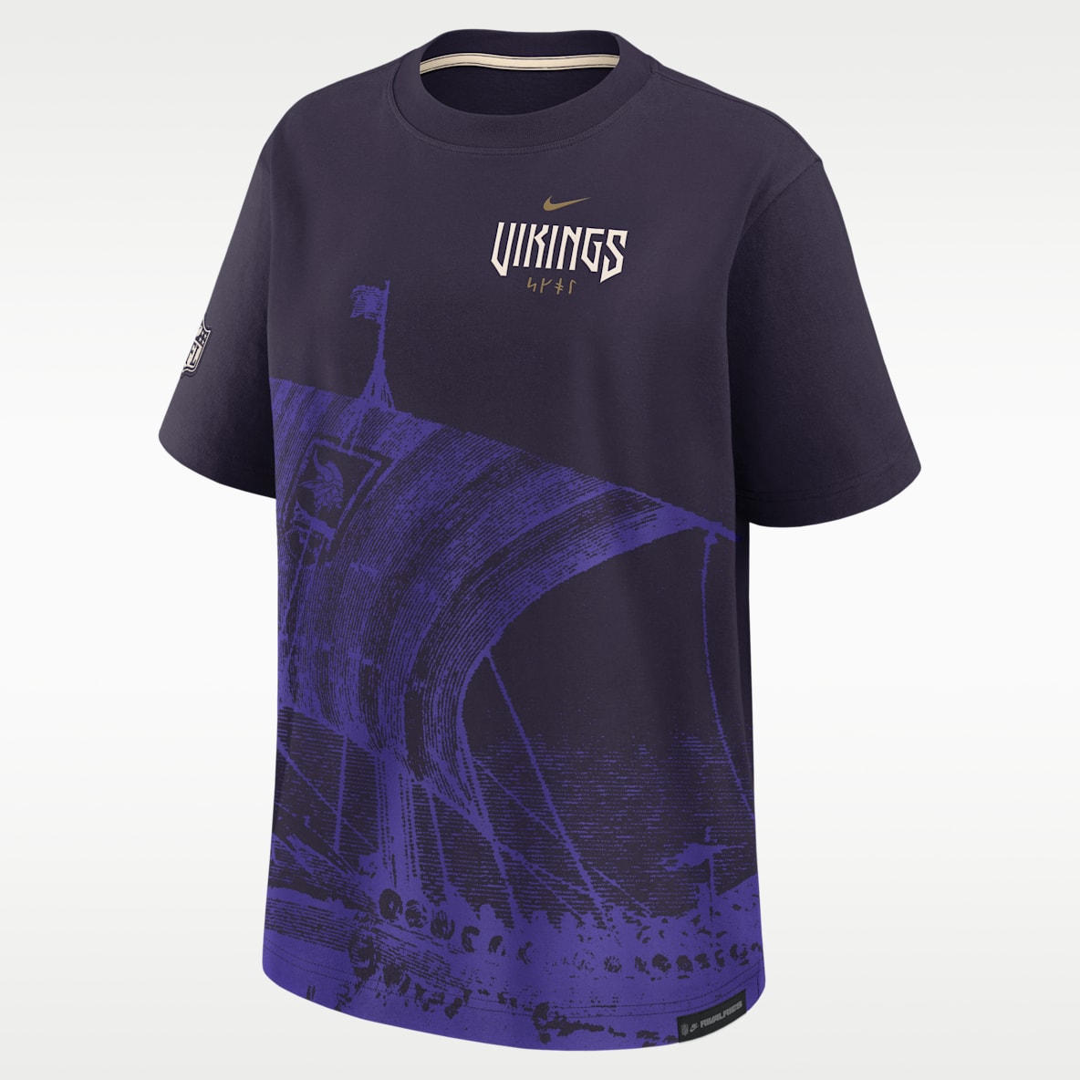 Minnesota Vikings Rivalries Collection Essential Boyfriend Women's Nike NFL T-Shirt