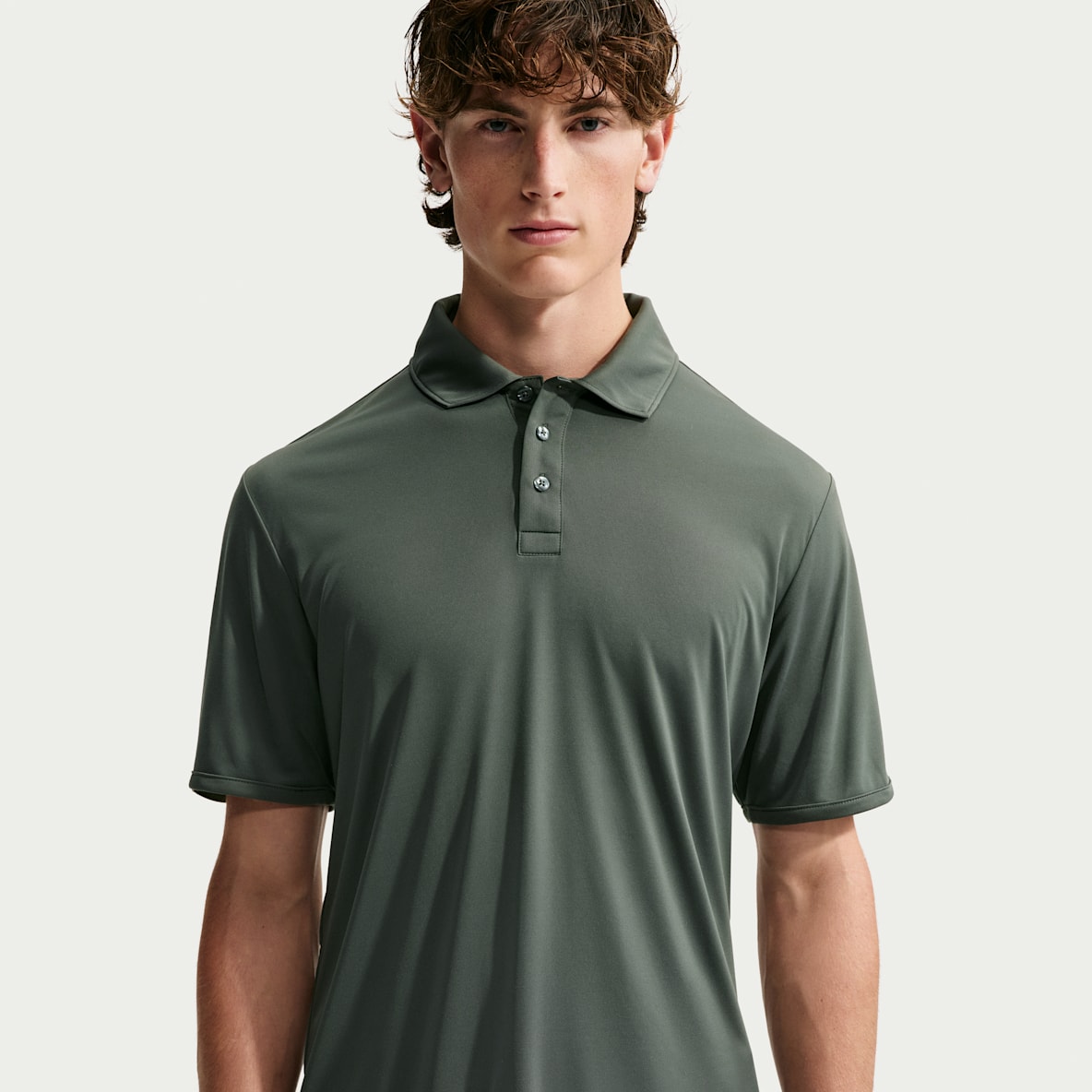 Nike Par Men's Dri-FIT Sleeve Logo Golf Polo