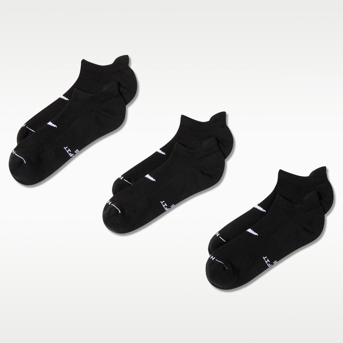 Nike Everyday Elevated No-Show Socks (3 Pairs)