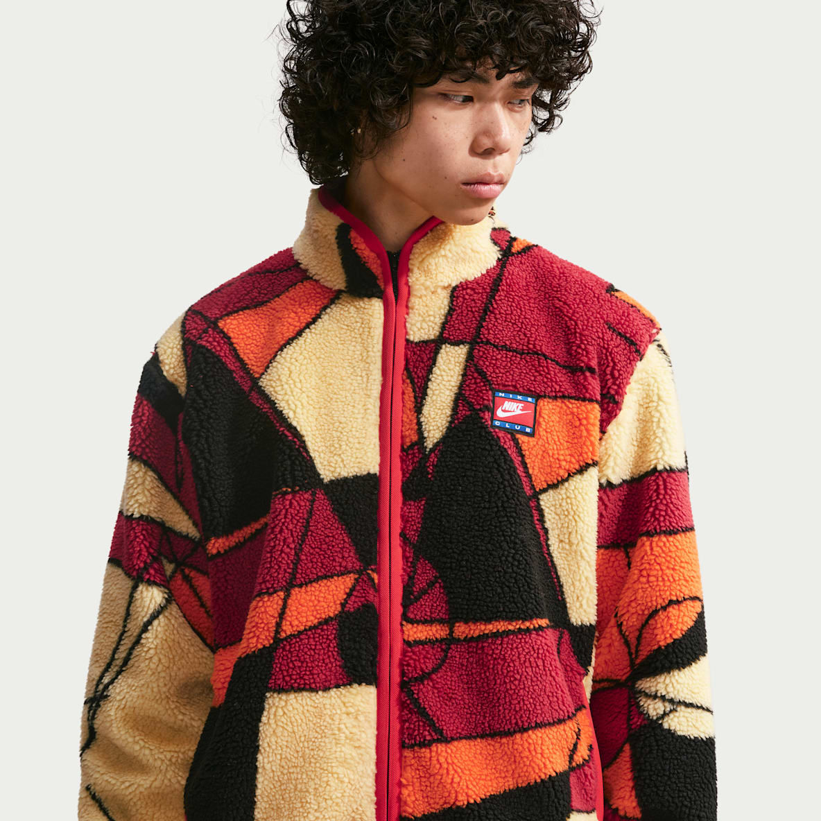 Nike Club Veste d'hiver à zip en Fleece pour homme