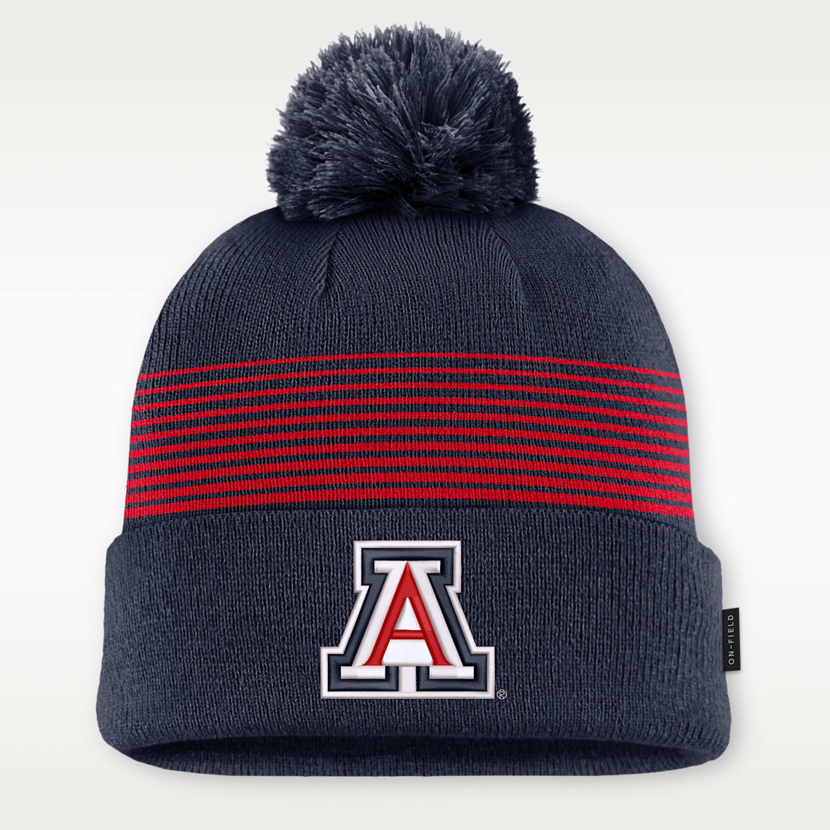 Arizona Sideline Peak Men's Nike College Cuffed Pom Beanie