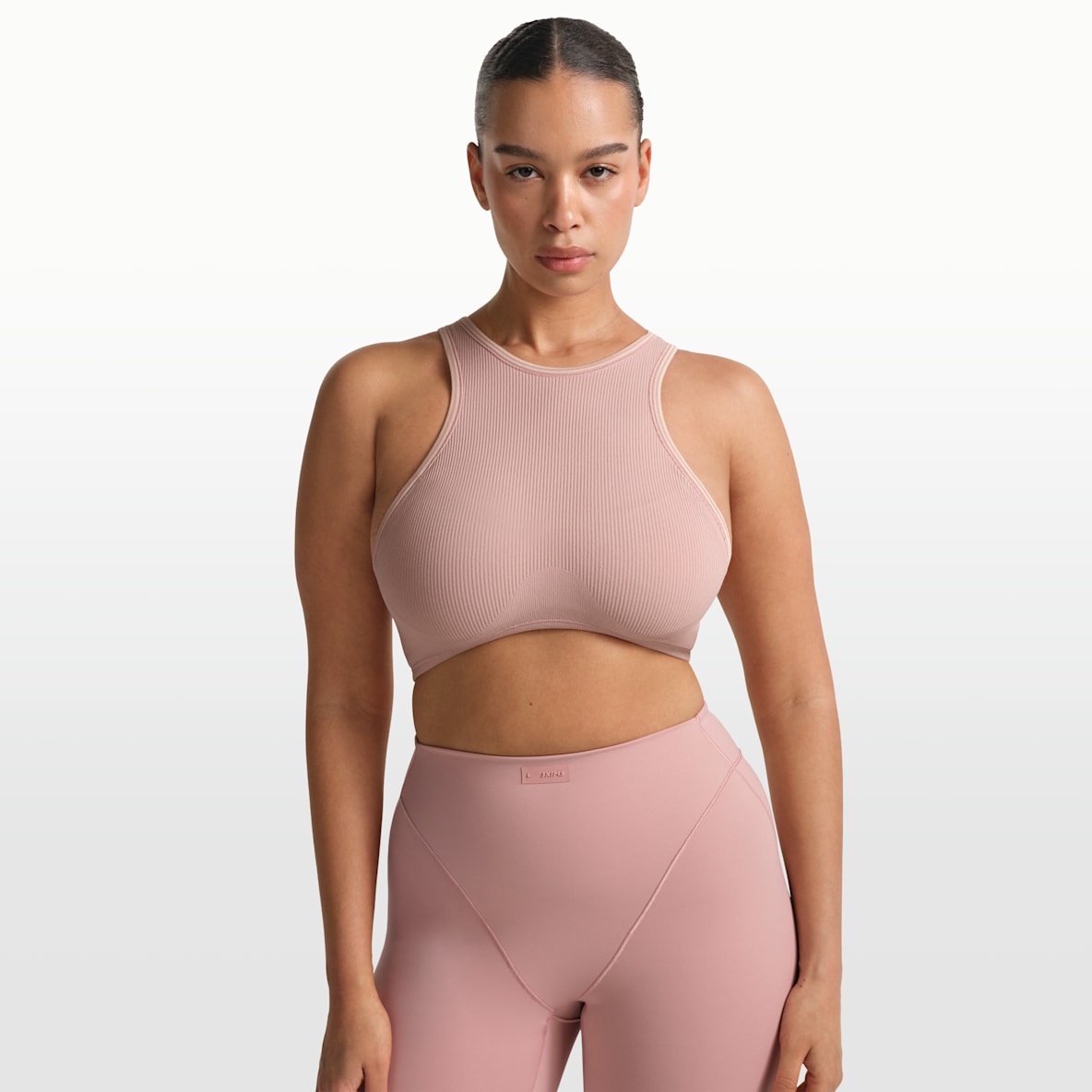 NikeSKIMS Ribbed Seamless Women's Racerneck Bra