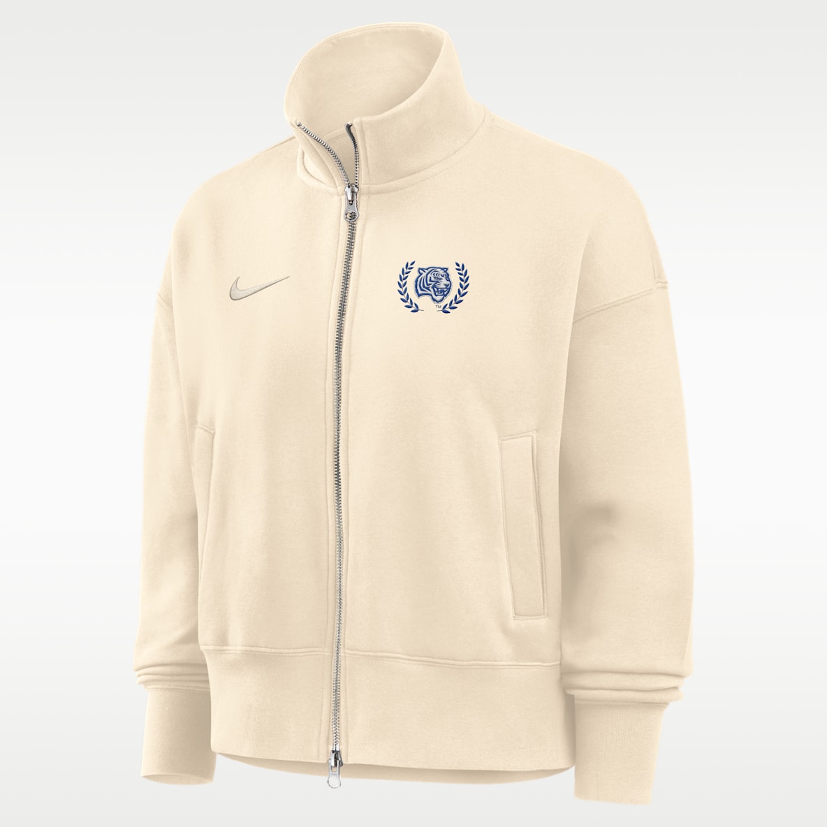 Nike College (Tennessee State University) Chamarra deportiva de tejido Fleece Nike Phoenix para mujer
