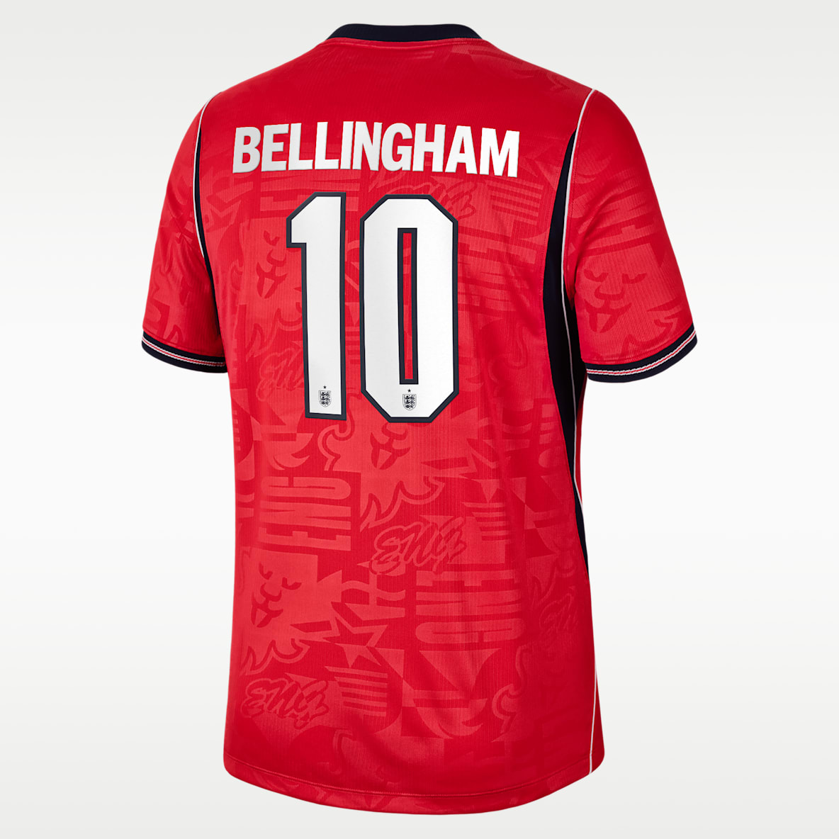 Jude Bellingham England National Team 2026 Stadium Away Men's Nike Dri-FIT Soccer Jersey