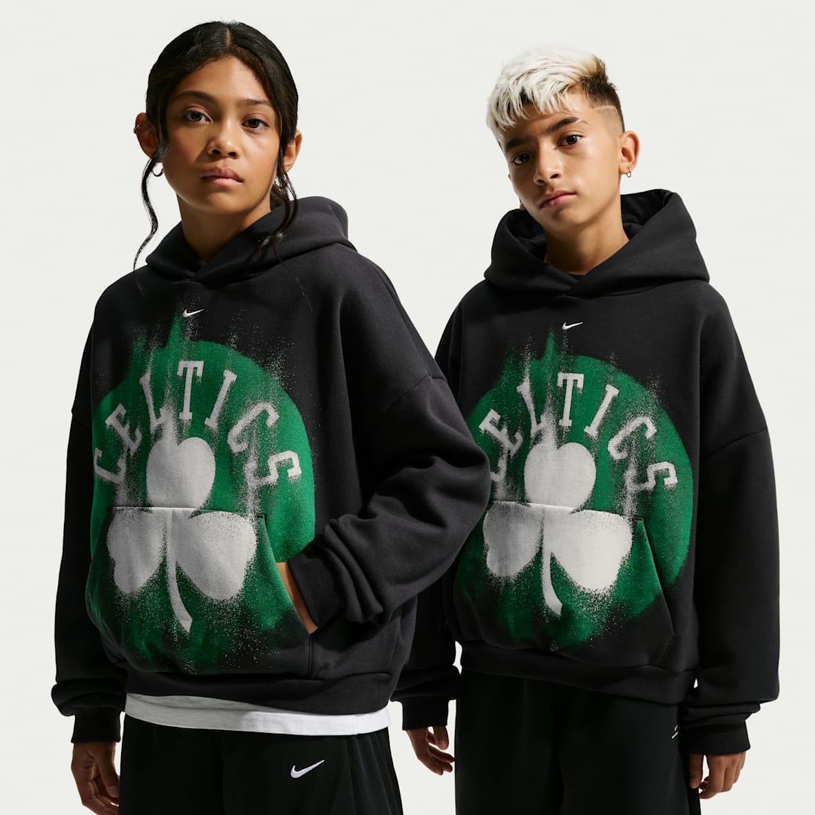Boston Celtics Big Kids' Nike Basketball Hoodie
