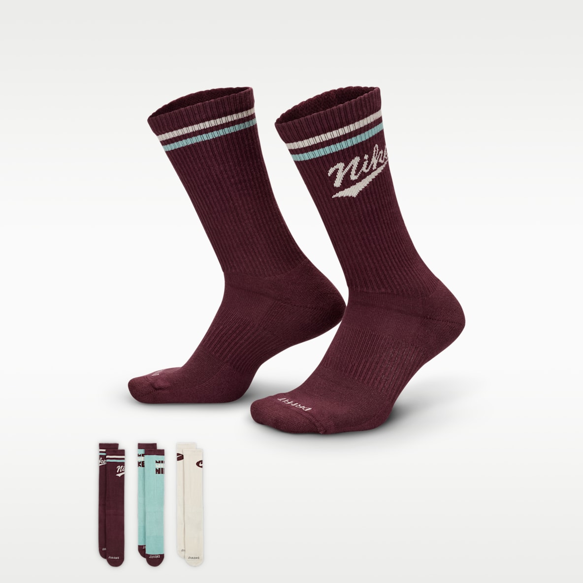 Nike Everyday Plus Crew Socks (3 Pairs)
