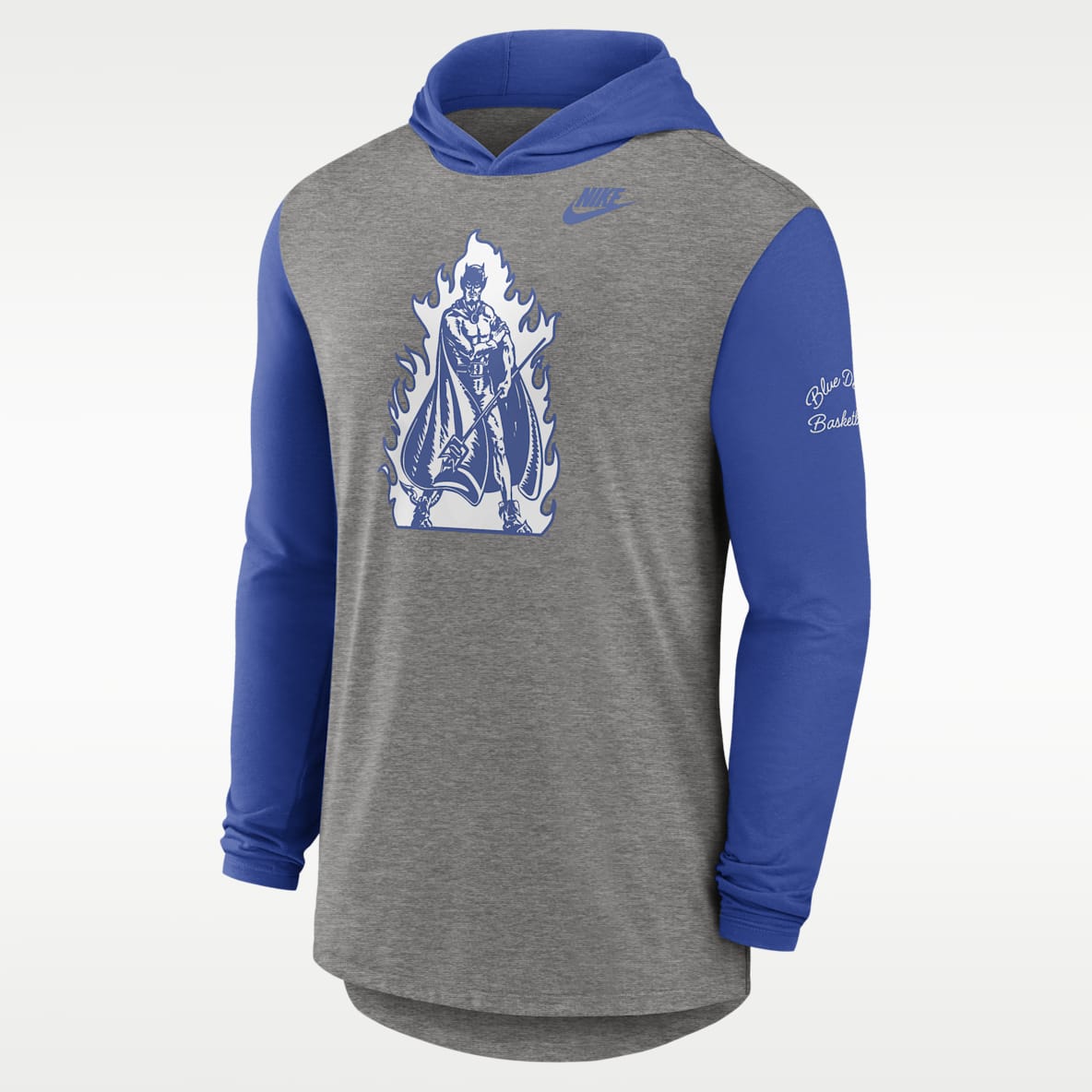 Duke Campus Legacy Men's Nike Dri-FIT College Long-Sleeve Hooded T-Shirt