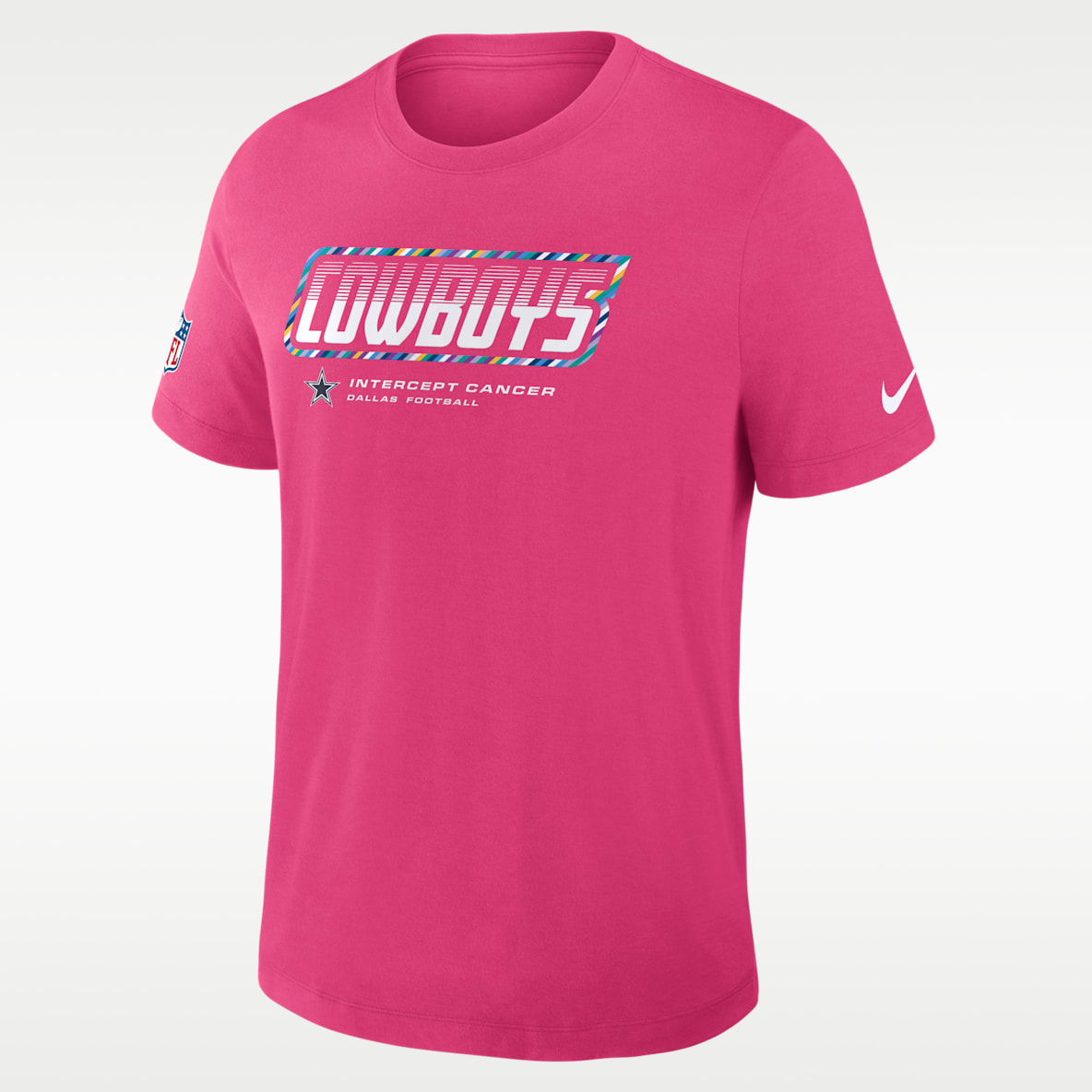 Dallas Cowboys Crucial Catch Sideline Men's Nike Dri-FIT NFL T-Shirt