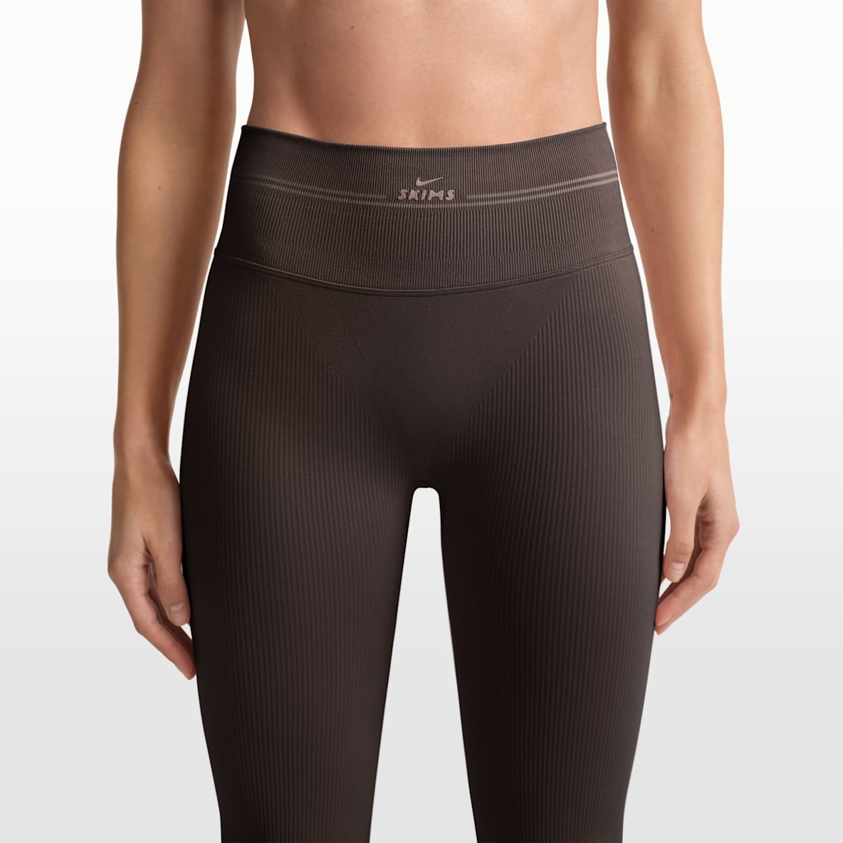 NikeSKIMS Ribbed Seamless Legging droit 86 cm pour femme