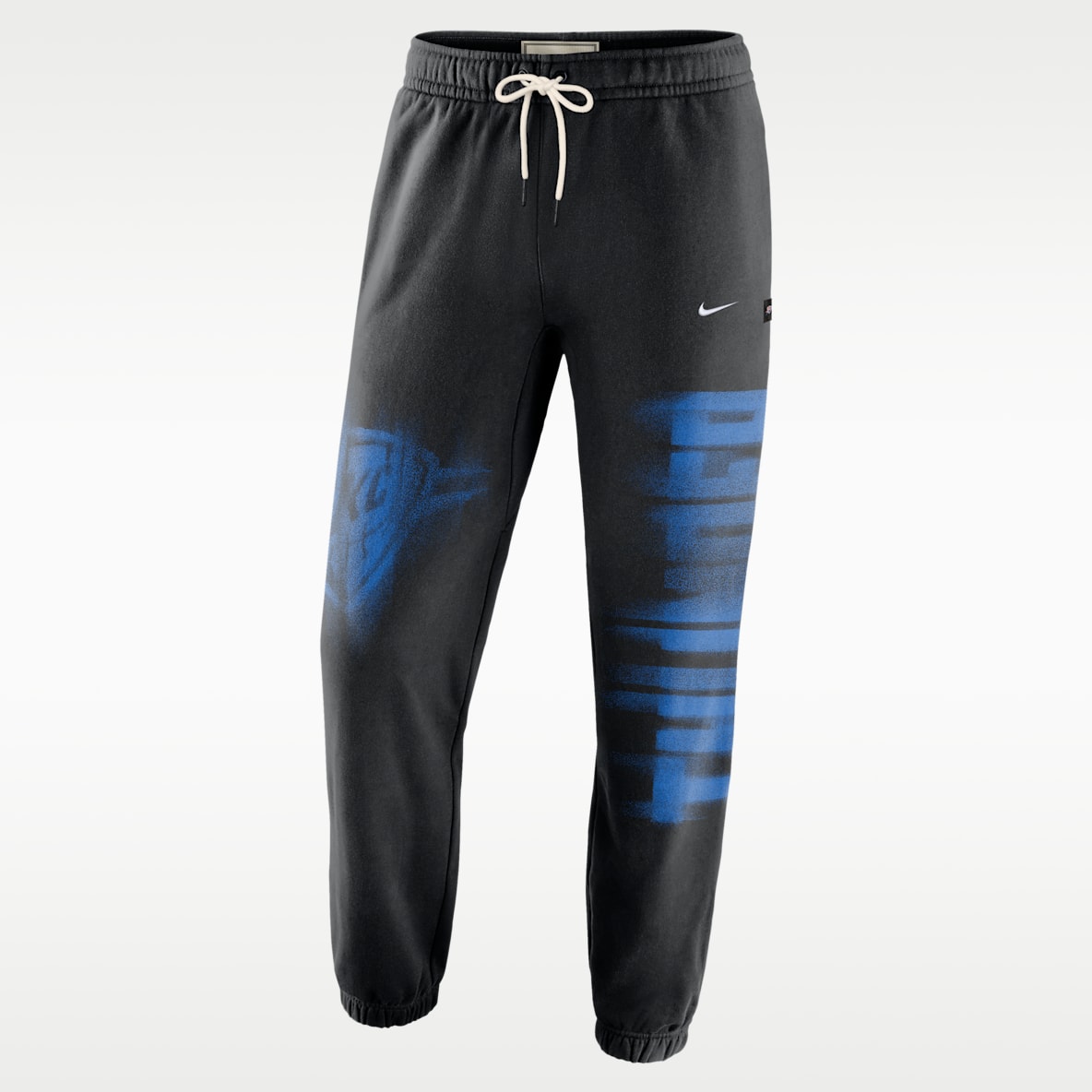 Oklahoma City Thunder Standard Issue Pants de básquetbol de tejido Fleece Therma-FIT para hombre