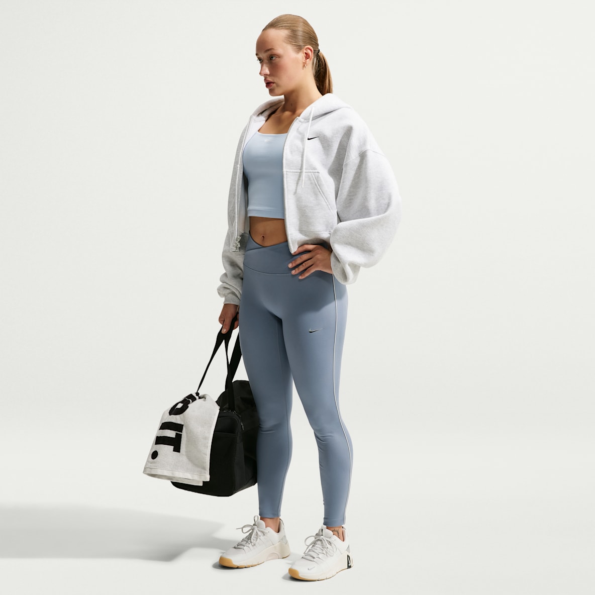 Nike One Leggings i full lengde med høyt liv til dame