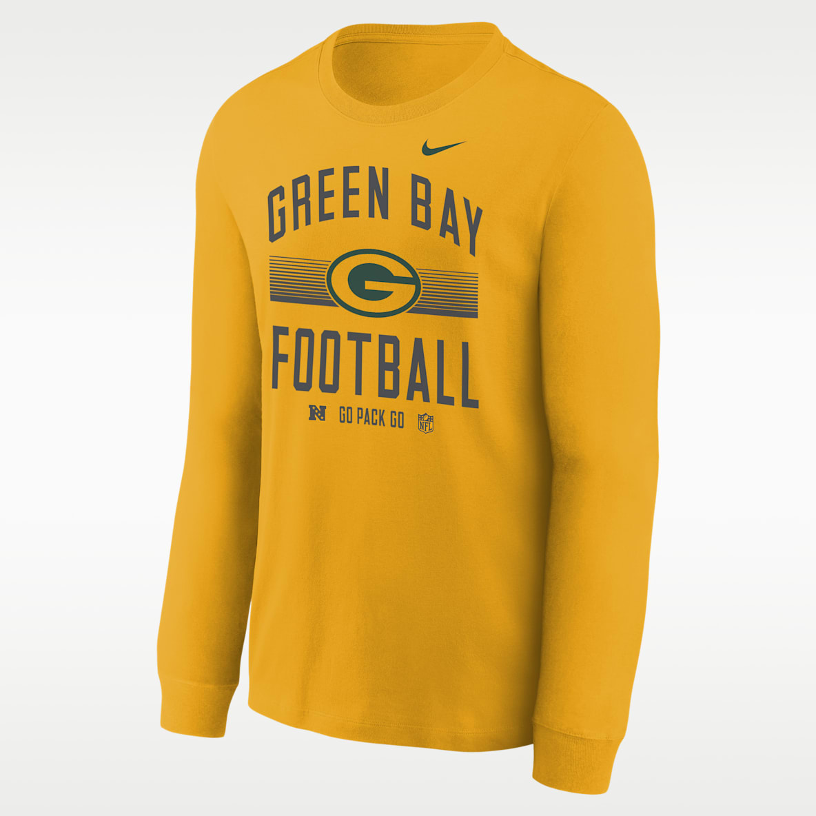 Green Bay Packers Hometown Big Kids' Nike NFL Long-Sleeve T-Shirt