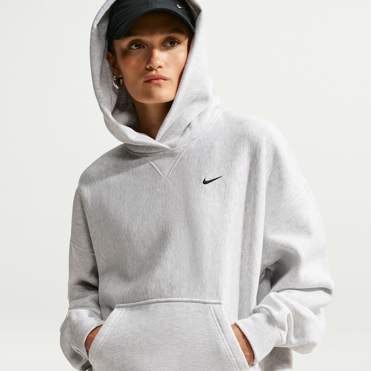 Nike Studio Fleece Heavyweight Women's Oversized Pullover Hoodie