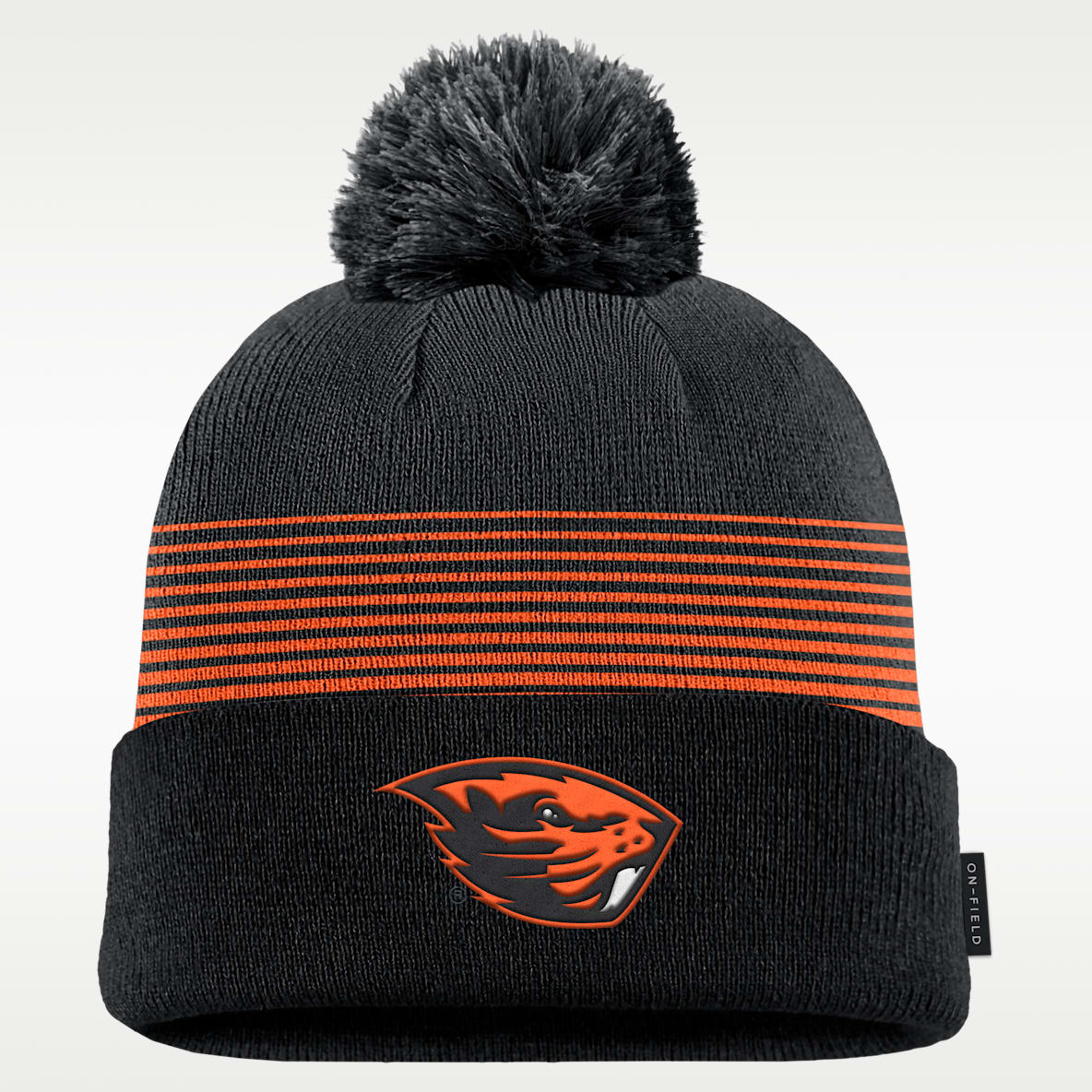 Oregon State Sideline Peak Men's Nike College Cuffed Pom Beanie
