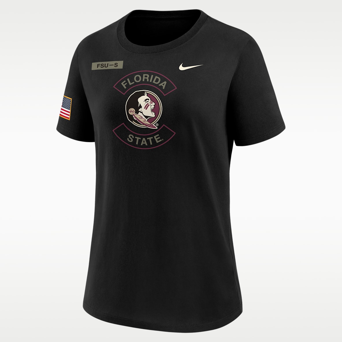 Florida State Military Appreciation Women's Nike Dri-FIT College T-Shirt
