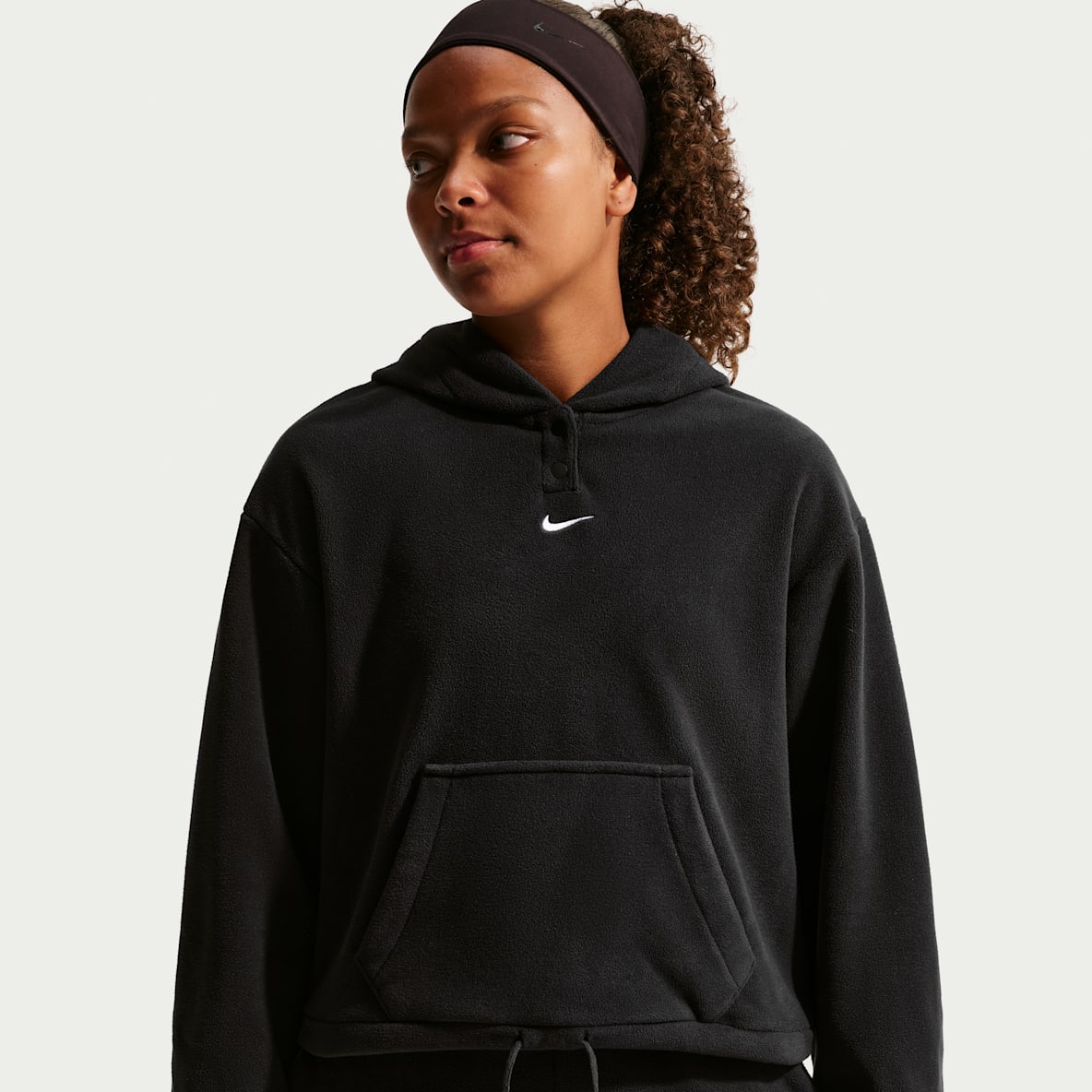 Nike Sportswear Longsleeve-Fleece-Top für ältere Kinder (Mädchen)