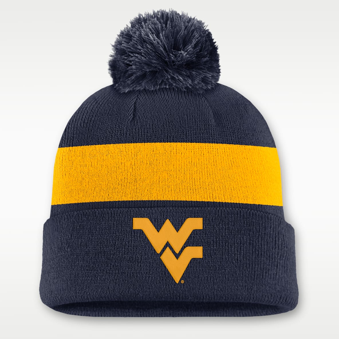 West Virginia Peak Men's Nike College Cuffed Beanie