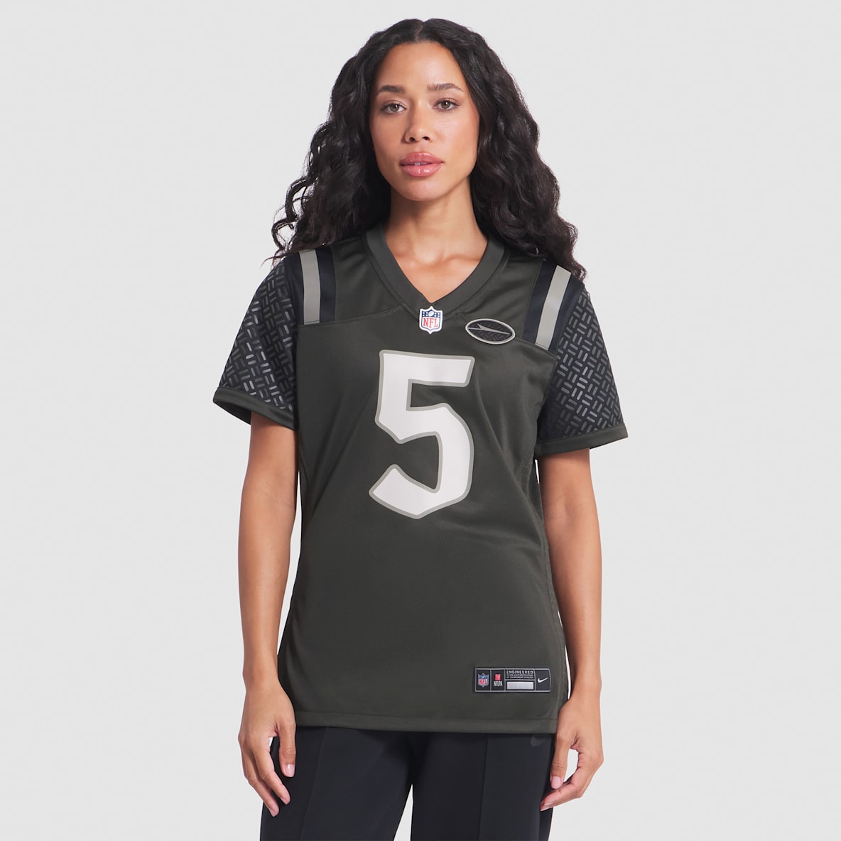 Garrett Wilson New York Jets Rivalries Collection Women’s Nike NFL Game Jersey
