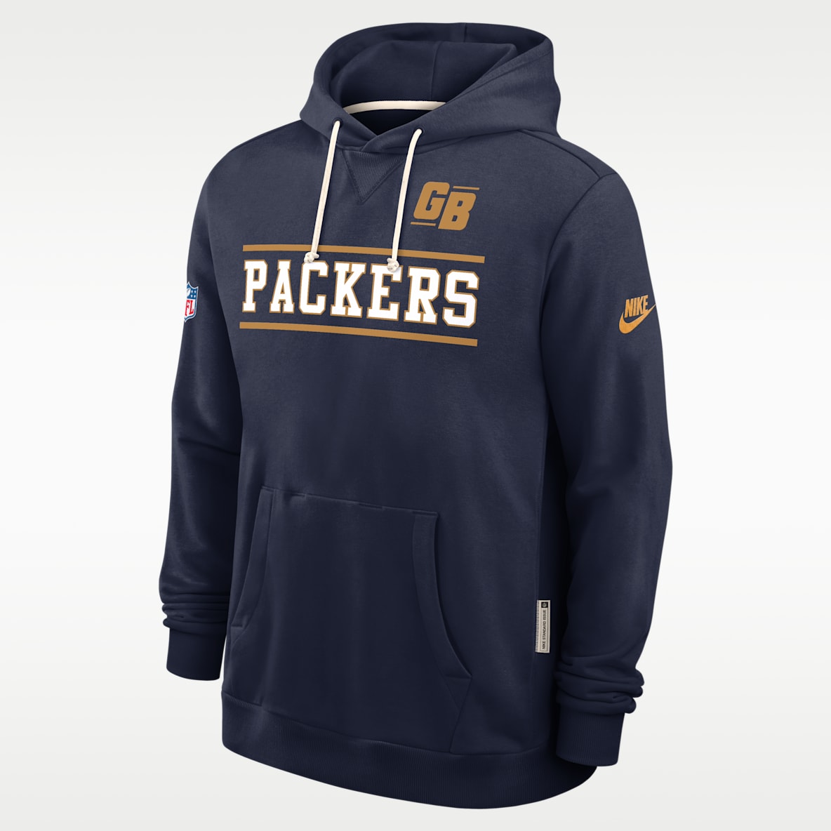 Green Bay Packers Alt Standard Issue Men's Nike Dri-FIT NFL Pullover Hoodie