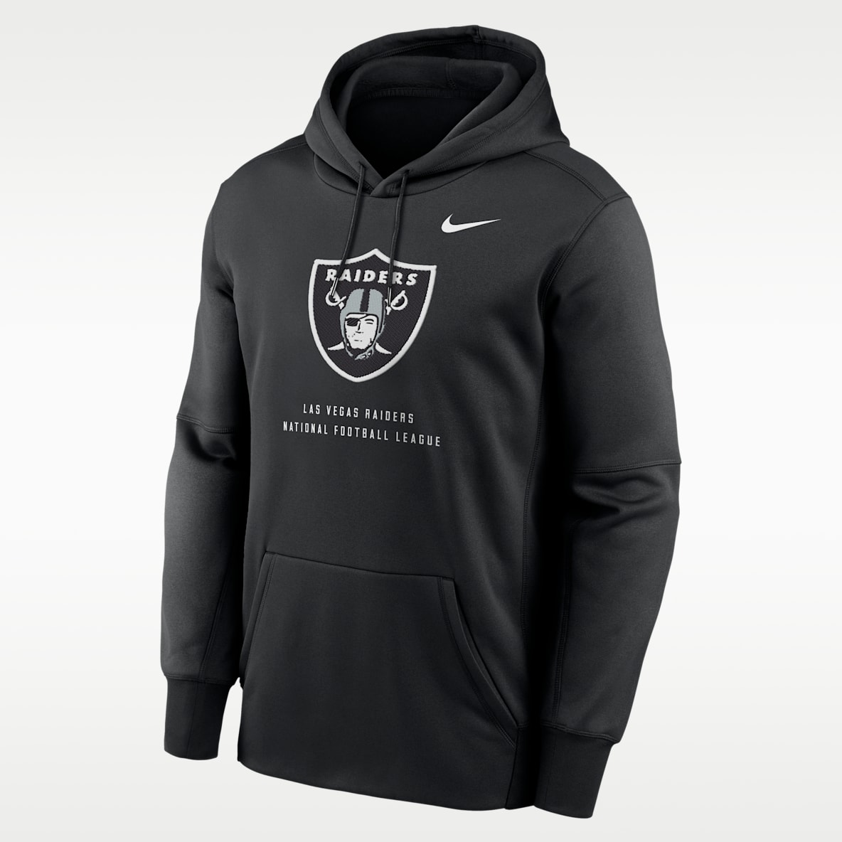 Las Vegas Raiders Men's Nike Therma NFL Pullover Hoodie