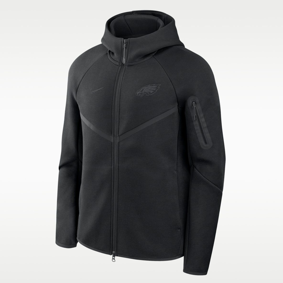Philadelphia Eagles Top Billing Tech Fleece Windrunner Men's Nike NFL Full-Zip Hooded Jacket
