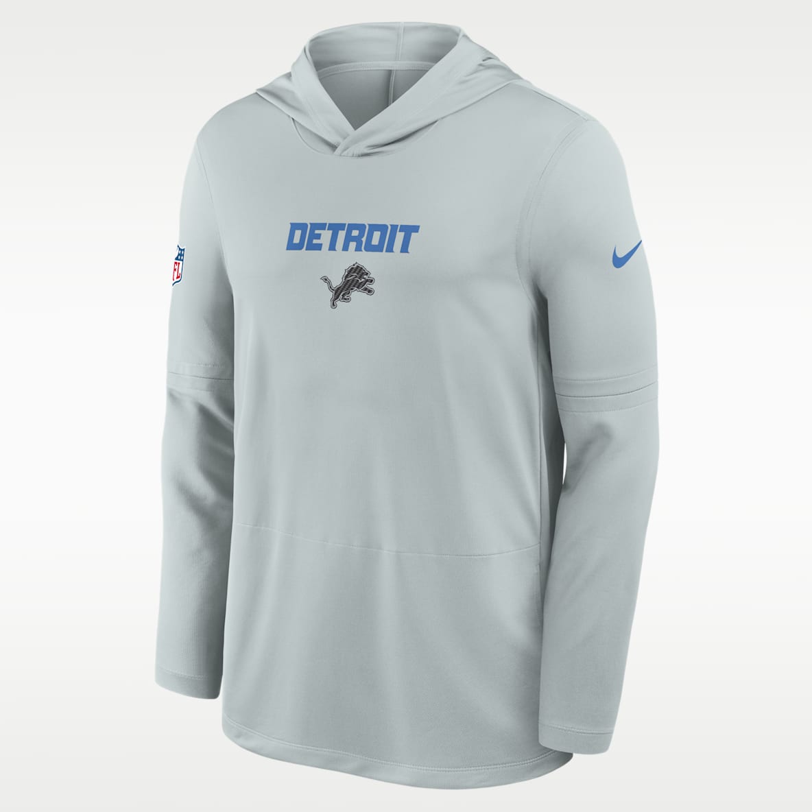 Detroit Lions Rivalries Collection Sideline Men's Nike Dri-FIT NFL Long-Sleeve Hooded Top