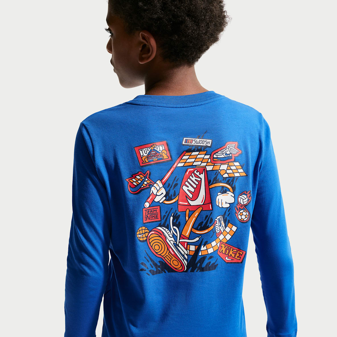 Nike Sportswear Big Kids' Long-Sleeve T-Shirt